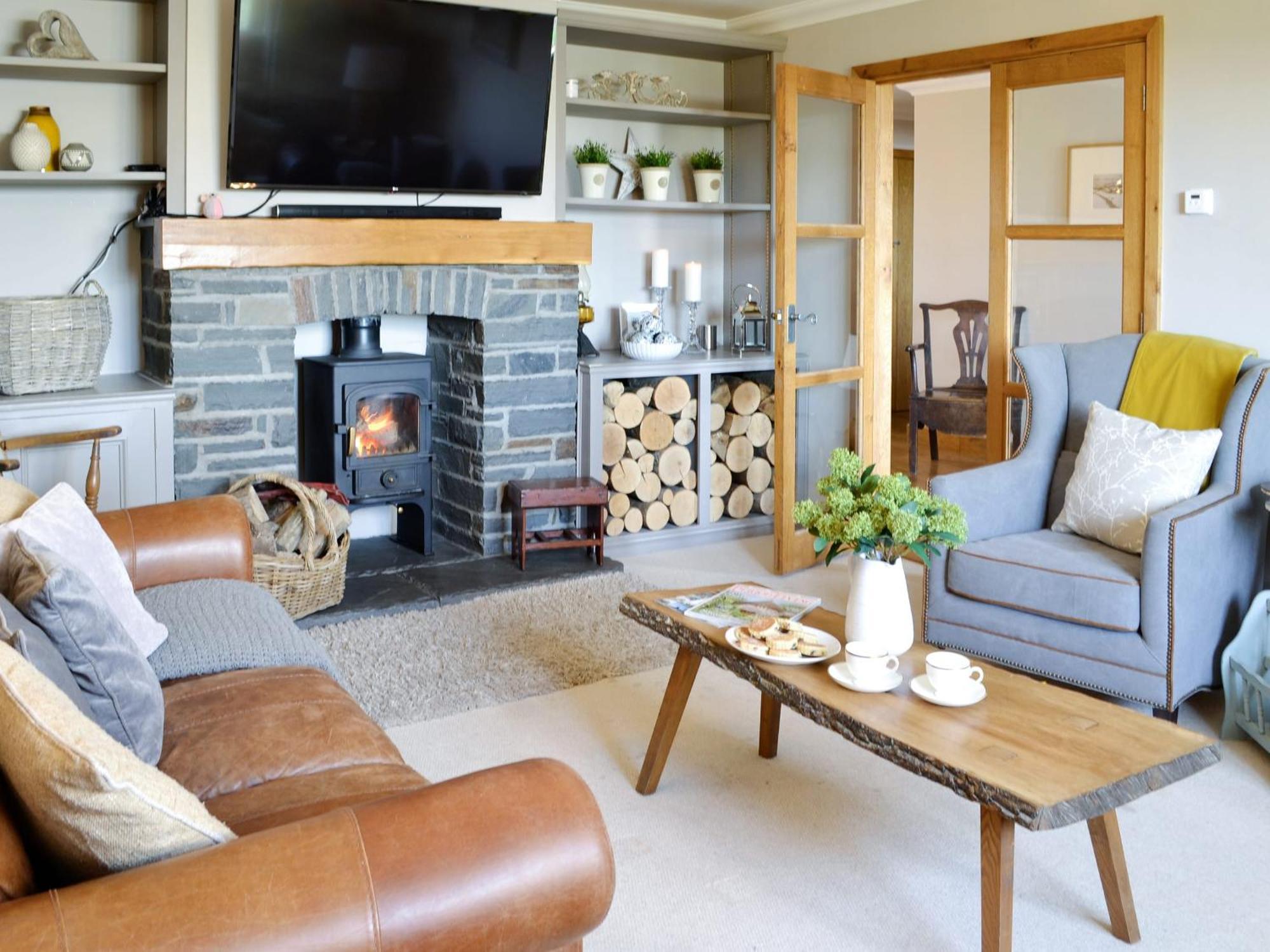 Maes Y Bryn Farmhouse Llanwrda Buitenkant foto