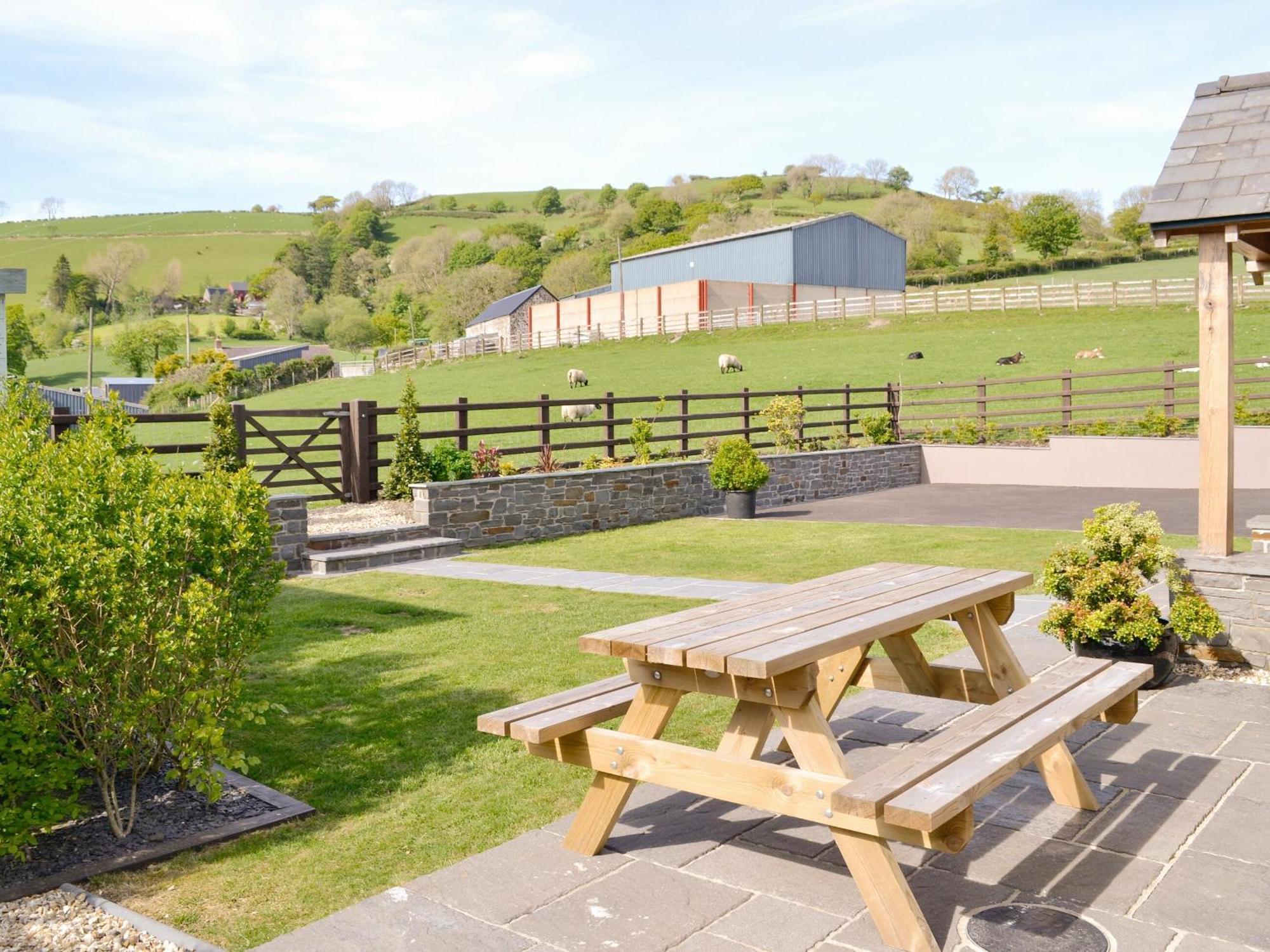 Maes Y Bryn Farmhouse Llanwrda Buitenkant foto